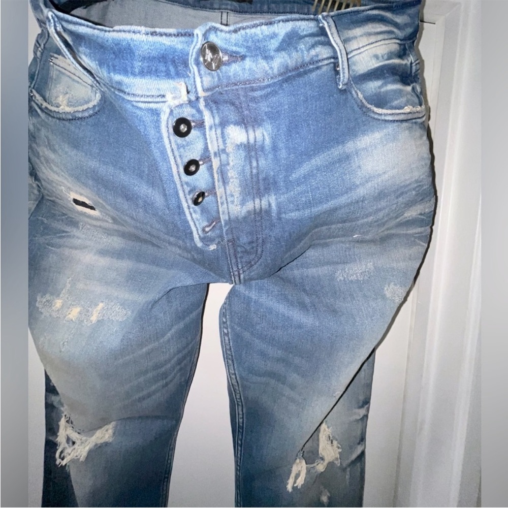Art Meets Chaos Denim Jacket